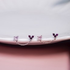 투핀귀걸이