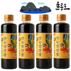 뉴골드 울릉도 홍성호 만능맛간장 (3통+사은품1통=총4통), 4개, 490ml