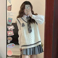 NextKiss 영국 대학 스타일 유니폼 정장 영국교복 러빈데어