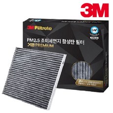 니로 PM2.5 초미세먼지 활성탄필터 PREMIUM 배기가스차단정화, 1개, 니로플러스(2022년~)7290