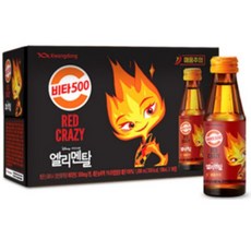  광동 비타500 레몬 스파이시 레드크레이지 알싸한 매운맛 비타오백, 100ml, 20개 