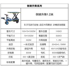 이동식 전동리프트 소형리프트 유압 이동식리프트 누빌샵1 바퀴 플랫폼리프트 전동 작기, A.300KG 1.2m 48V12A, 1개