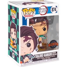 Funko 팝 데몬 슬레이어 탄지로 카마도 불타는 날 포함