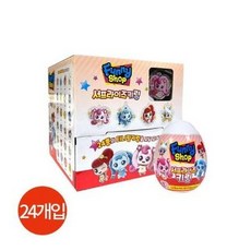 캐치티니핑 서프라이즈 키링 캔디 10g 24종+키링 1개더, 24개