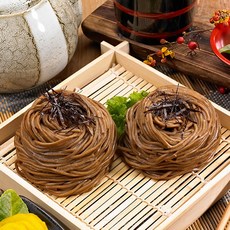 봉평 생 메밀국수 메밀소바 막국수 모밀 생메밀면 6인분+소스, 메밀장 6인분(간장소스), 1kg, 1세트