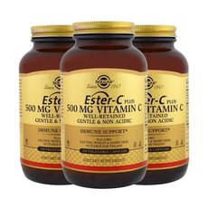 솔가 에스터 C 플러스 비타민 500 mg 250개입 베지캡슐, 3개묶음, 3개