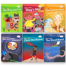 파닉스 펀 리더스 합본 Phonics Fun Readers 1A 1B 2 3 4 5단계 세트 (전6권) 이퓨쳐