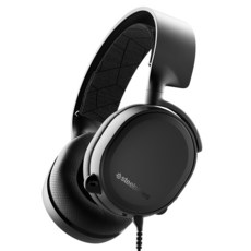 스틸 시리즈 SteelSeries Arctis 3 2019년 7.1채널 유선 헤드셋 블랙, 스틸 SteelSeries Arctis 3 2019년