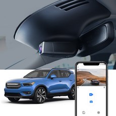 2019-2024 볼보 XC40에 적합한 FITCAMX 통합 OEM 스타일 1/2채널 블랙박스