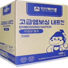 닥터케이콩 무형광 엠보싱 내프킨 10000매, 1개
