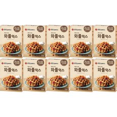 큐원 홈메이드 와플 믹스 500g x 10개, 500g x 10