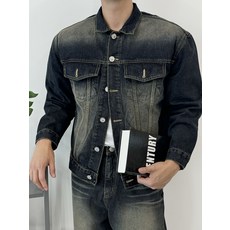 (윌스토어) 스톤 도밍고 데님 자켓 (2Color)