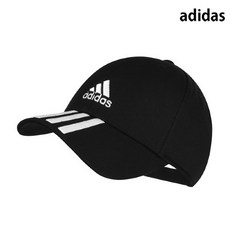 아디다스 모자 베이스볼 3S 캡 블랙 FK0894, FK0894:OSFM(58호)