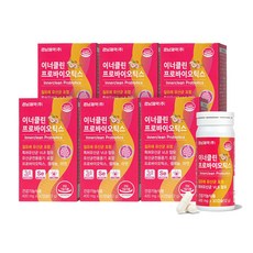 경남제약 이너클린 프로바이오틱스 질유래 유산균 400mg 30캡슐 6개 (6개월분), 30정