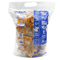 쌀쿠키 말랑말랑 오꼬시 쌀스낵 흑설탕맛, 2개, 400g