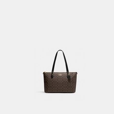 COACH 코치 CH504 갤러리 시그니처 캔버스 토트백