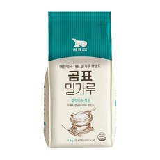 곰표 밀가루 중력다목적용, 1kg, 4개