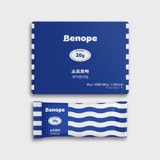베노프 단백질바 소프트바 쿠키앤크림 10개입, 600g, 1세트 600g, 1세트