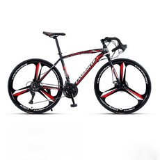 세계일주 로드자전거 24단 26인치 자전거 700C 90%박스배송, 블랙