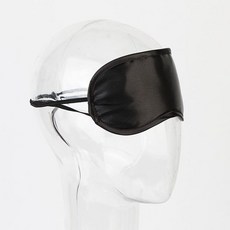 완벽차광 일회용 숙면안대 블랙 19x7cm 1P, 1개, 5개입