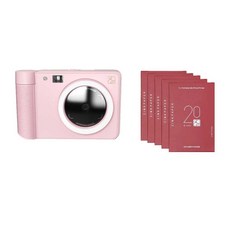 HPRT Z1 핑크 본품 + 인화지 100매 골라서 바로 뽑는 즉석스티커 카메라 한글판