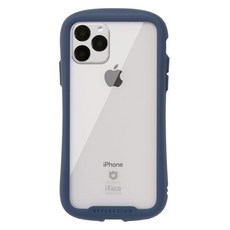 iFace Reflection iPhone 11 Pro 케이스 클리어 강화 유리 [네이비]