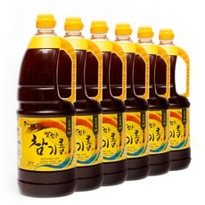 요하피플s 맛있는 참기름 (통깨)1.8L, 6개, 1.8L