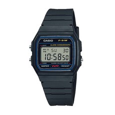 F-91W-1D 카시오 CASIO 디지털 남녀공용 우레탄시계