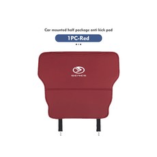 가죽 자동차 킥 패드 시트 백 보호대 매트 시리즈 M5 M7 액세서리, red-1PCS, 레드, 1개
