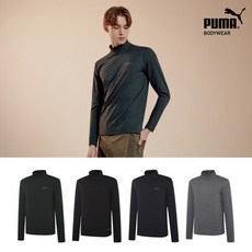 23FW 푸마 남성 모크넥 긴팔 티셔츠 WARM-CELL