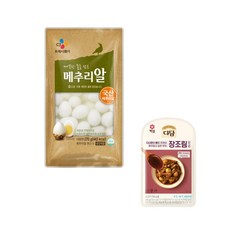 올따옴 메추리알 장조림 만들기 깐매추리알 270g 1개+다담 냉장 장조림양념 150g 1개, 1세트