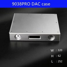 DAC 디코더 섀시 새로운 ES9038PRO 모든 알루미늄, 01 은 - es9038pro