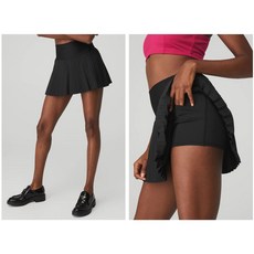 alo yoga 미국 알로요가 테니스치마 스쿼시치마바지 탁구치마 GRAND SLAM TENNIS SKIRT