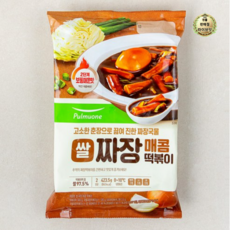 라이브잇 풀무원 쌀 짜장 매콤떡볶이, 5개