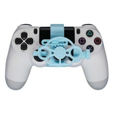 소니 PS4 컨트롤러 레이싱 게임용 미니 스티어링 3D 프린팅 휠 보조 게임 조이스틱 시뮬레이터 게임패드, 1개, 03 C