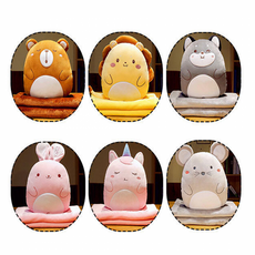 곰돌이쿠션무릎담요