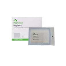 메피폼 5x7.5cm 1박스(5매) 수술상처 제왕절개 켈로이드 멘리케 mepiform, 1세트