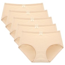 여성면팬티 5매세트 순면팬티 빅사이즈 여자 팬티