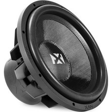 NVX VCW104v3 10인치 2000와트 맥스1000W RMS 듀얼 4옴 VC 시리즈 카 서브우퍼VCW104 버전 3, 15" Dual 4-Ohm, 1개