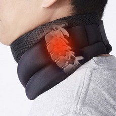 넥가드 대 에어견인기 목 고정 보조기 지지대 쿠션 안전 충격 밴드 보호 W8B75C5 휴대용 보호대 무중력대 3단에어, 1, 본상품선택