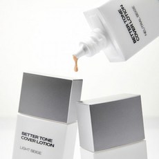 아이디얼포맨 베러톤 커버로션 40ml 기획(+톤로션 10ml 추가) (SPF50+ PA++++), 커버로션 1호(라이트 베이지)+톤로션10ml