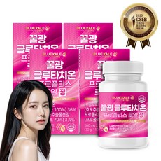 블루케일 꿀광 고함량 글루타치온 프로폴리스, 60정, 500mg, 4개