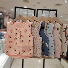 모이모이깜피 19FW ((완판템>>재입고)) #주문인기#깜찍이*활용만점* 유아동복 [ 삼중지 보온 반조끼 ]_동아백화점수성점