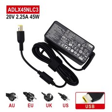 레노버 씽크패드용 노트북 Ac 어댑터 충전기 ADLX45NLC3 0C19880 59370508 20V 2.25A 45W, 05 Power adapter only