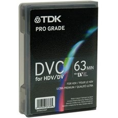 [해외직구]TDK DVM63HDP Pro-Grade HD 디지털 비디오 카세트, One Color_One Size, One Color_One Size, 상세 설명 참조0
