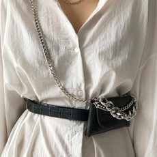 문트 / 파이톤 미니 벨트 체인백
