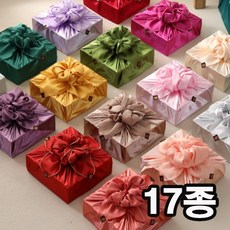 [히엘] 국내제작 고급보자기 공단보자기 보자기천 선물보자기 포장 추석보자기 명절보자기/중 88x88cm, 10개, 분홍색
