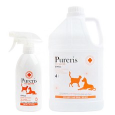 강아지탈취제 퓨어리스 살균 소독제 화장실냄새제거 고양이오줌냄새제거 500ml, 1개