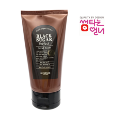스킨푸드 블랙슈가 퍼펙트 스크럽 폼 클렌징, 180ml, 1