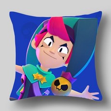 브롤스타즈 쿠션 베개 인형 굿즈, 14, 60X60  베개 코어 포함